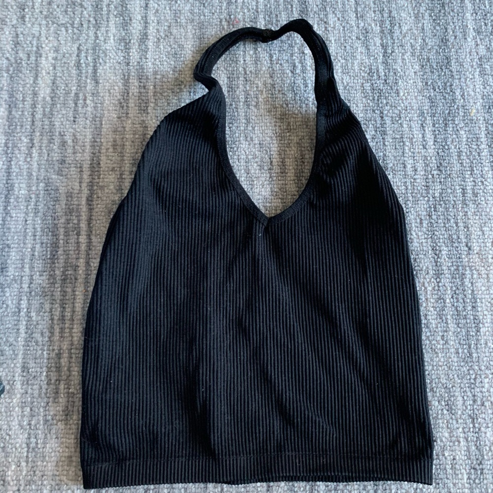 black urban halter top